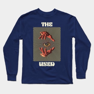 Hand Eyes The Used Long Sleeve T-Shirt